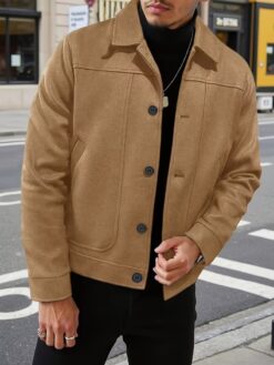 Men’s British-Inspired Casual Jacket
